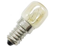 Homankit 8 Stück Glühbirne E14-15 Watt Spezial-Leuchtmittel für Salzlampe und Backofen