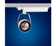 Mextronic 3-PHASEN-STROMSCHIENENSTRAHLER 42W Warmweiss led 3 phasen strahler für Schienensystem