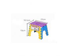 Haoli-chairs Vielseitiger, handlicher Faltbarer, Faltbarer, robuster Trittleiter - Ideal für alle Wohnbereiche, Küche, Bad, Garagen, Heimwerker und mehr - 22 * 16.5 * 19cm (Farbe : B)