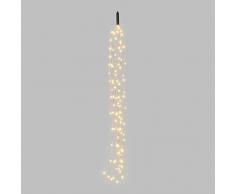 LuminalPark Lichterbündel 1 m, 100 MicroLEDs warmweiß, kupferfarbener Draht