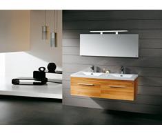 LED Badleuchte Spiegelleuchte 230V ; 13.8W ; warmweiss / neutralweiss ; alu eloxiert