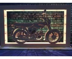 LED Lichtbogen Simson S51 eckige Ausführung - Thüringische Qualität Lichterbogen Schwibbogen Made in Germany