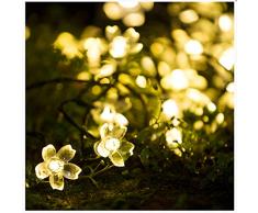 Märchenkirschblüte Solar-led-lichterkette Im Freien Anti Bunt 52 Meter 500 Lichter Warme Farbe