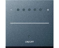 Gira 226028 System2000 Aufsatz Touchdimmer System 55, anthrazit