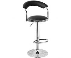 DNNAL Barber Hocker, Einstellbare Hydraulik Bar Stuhl Empfang Stuhl Frisierstuhl Friseur Schönheits Stuhl für Schönheitssalon Tattoo Massage,C