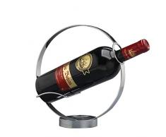 Tanslcs QualitätsweinflaschenhalterAufbewahrungstisch Küchenweinregal Rundes Dekor Home Display