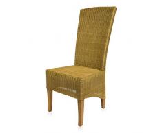 Alassio Rattanstuhl/Esszimmerstuhl/Korbstuhl/Stuhl/Rattan - Loog