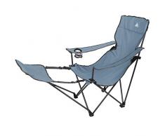 10T Campingstuhl Quickfold Plus Arona Klappstuhl Gartenstuhl Stuhl mit Fußstütze Getränkehalter