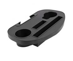 Acamptar 38,1 cm Kunststoff-Getränkehalter, Klappstuhl, Beistelltisch, Outdoor, Camping, Angeln, mit Getränkehalter, Angelzubehör