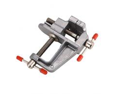 Monllack Aluminium Kleine Jewelers Hobby Clamp Auf Tischbank Schraubstock Mini Werkzeug Vice Muliti-Funcational Craft Form Repariert Reparaturwerkzeug