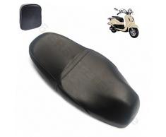 SITZBANK + LEHNE in SCHWARZ z.B.für BENZHOU YIYING YY50QT-21 YY125T-19 - FIRENZE 50 - ZNEN RETRO CRUISER ZN50QT-E - FOSTI 50 FT50QT-E und baugleiche RETRO CRUISER ROLLER