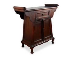 livasia Massivholz Anrichte Sideboard asiatischer Esszimmerschrank (Handarbeit)