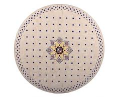albena Marokko Galerie 15-157 Jebon Marokkanischer Mosaiktisch ø 120cm rund (Jebon: natur/bunt)
