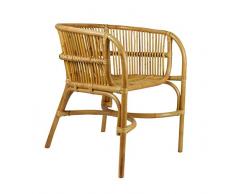 animal-design Rattansessel Win Korbstuhl Flechtstuhl bequem mit Armlehne Rattanstuhl