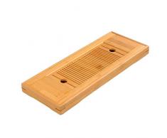 MXBIN Rechtecktisch Haupttee Tray Werkzeugregal Brett Serving Geschmackvoll Mit Teahouse Bamboo Crafts Chinese ablassen Hardware-Reparaturwerkzeuge