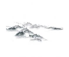 ZTKBG Postmoderne minimalistische Graphitmalerei Kontakttapete Abnehmbare Folie Selbstklebende Granit-Küchenbar Decke Rückwand Fliesen Arbeitsplatte Futter