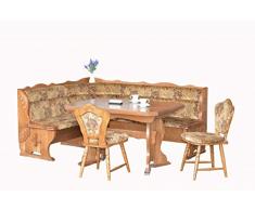 ambiato Kücheneckbank Eiche Rustikal P43 Eckbankgruppe Sitzecke 206x163 oder 163x206 Essecke