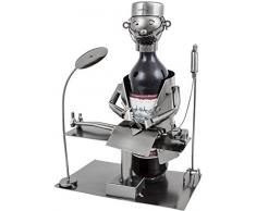 Brubaker Weinflaschenhalter Chirurg - Metall Skulptur inklusive Geschenkkarte