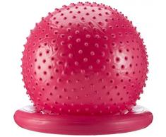 Carnegie Massageball Ø 55 Noppenball Gymnastikball Sitzball + Ballschale & Pumpe
