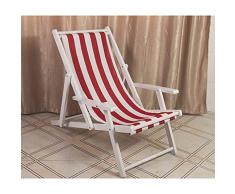 Lw outdoor Klappbarer Campingstuhl Hartholz-Rahmen, Der Klassischen Strand-Klappstuhl - Strand-Klappstuhl Mit Armlehnen Faltet (Farbe : C)