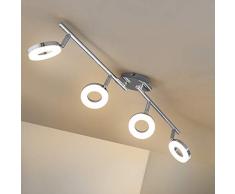 Briloner Leuchten 2873-048 LED Deckenleuchte, 4 W, Chrom