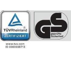 Certeo Sypro Umkleidebank aus Edelstahl für Nassräume und den Außenbereich - HxT 450 x 330 mm - L 2000 mm, mit Schuhrost, ohne Hakenleiste - Bank Bank aus Holz Metall Kunststoff Edelstahl-Bank