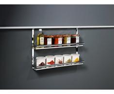 SO-TECH® Linero 2000 Gewürzboard 2-etagig für Küchenreling