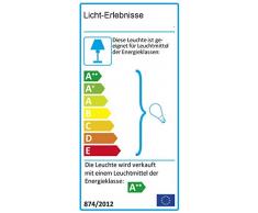 Design XL Pendelleuchte Schwarz 1x E27 bis zu 60Watt 230 V dekorative Hängeleuchte Wohnzimmer Esszimmer Beleuchtung Lampe Küche