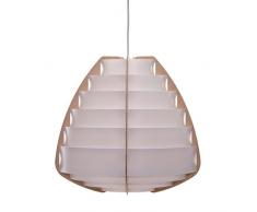 DESIGN DELIGHTS HÄNGELAMPE Nido | 43 cm, weiß, Kunststoff | Hängeleuchte, Deckenlampe, DIY Lampe
