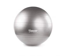 Tiguar Gymnastikball Safety Plus 65 cm grau Sitzball Beckendboden Gleichgewicht