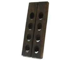 Original Champagner Rüttelbrett für 8 Flaschen, Weinregal