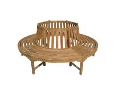SEDEX Holz Baumbank Kentucky aus hochwertigem Hartholz, Ø 208cm