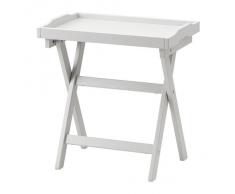 IKEA MARYD Tabletttisch in grau; (58x38x58cm)
