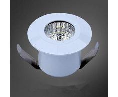 Spotbalken Deckenstrahler Wandspots Spotleuchten Weiß Schwarz 1W 3W Led Strahler Mini Led Deckenleuchte Downlight Ac85-265V Glühlampe Für Schrank Thekenvitrine Mit Driver-White_Shell_Warm_White