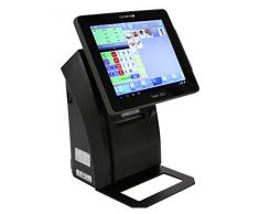 Olympia Touch 200 All-in-One Kassensystem (für Gastronomie und Handel Registrierkasse, Kasse Betriebssystem Android bis zu 384 Tische) schwarz