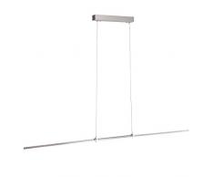 LED Pendel Decken Leuchte Ess Zimmer ALU Hänge Lampe verstellbar DIMMER Leuchten Direkt 11515-95