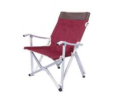 beds Strandklappstuhl, ultraleichter Klappstrandstuhl aus Aluminiumlegierung, Freizeit-Angelstuhl, sehr gut geeignet für Camping, Strand, Grill, Angeln