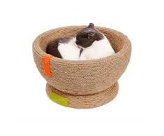 QBYLYF Katzen Zubehör Katzenkratzbrett Katzenpfosten Und Kratzbäume Großes Katzenkratzbrett Katzentoilette Typ Sisal Katzengreifer Säulentisch Schlafkrallen Katzenhaus