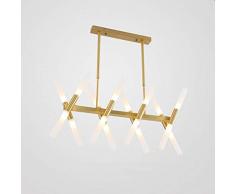 G9 Nordic Led Drehbar Kronleuchter,moderne Minimalistische Pendelleuchte,liftbarhang Beleuchtungsvorrichtung Kreative Villa Tischbar Golden 16 Kopf