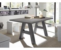 Esszimmertisch Esstisch Konferenztisch 140/90 Mr. A Graphit