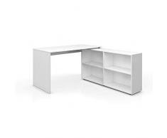 Vicco Eckschreibtisch FlexPlus Schreibtisch Computertisch PC Bürotisch Büro Winkelschreibtisch 90-180° / 137 x 75 cm /