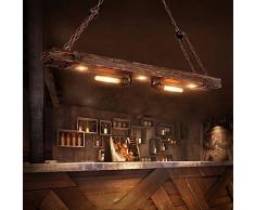 Kronleuchter Meters Vintage industrielle kreative Bar Restaurant Boot Holzlampen