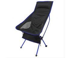 YLCJ Klappstuhl Ultraleichter Klappstrandstuhl Angelstuhl Outdoor Freizeit Camping Sitz Picknickstrandstuhl