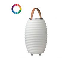 The.Lampion Color 35 - Bluetooth Lautsprecher/Speaker, Sektkühler/Getränkekühler und Multicolor LED Design Lampe