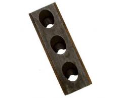 Piratenladen Original Champagner Rüttelbrett für 3 Flaschen, Weinregal