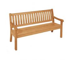 Sonnenpartner Landhausbank Wales 3-Sitzer Gartenbank Holzbank Teakholz 80083172
