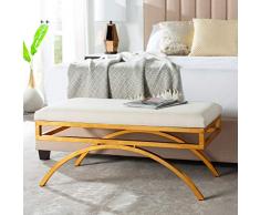 Safavieh Home Collection Bogenbank Light Beige/Gold