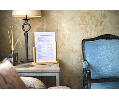 Securit Tisch Aufsteller - A4 - Hartholz Teak lackiert