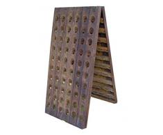 Weinregal für 120 Flaschen - Echtes Rüttelpult aus der Champagne