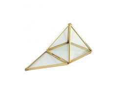 Colinsa Tischvitrine, Schmuckglasbox Transparent